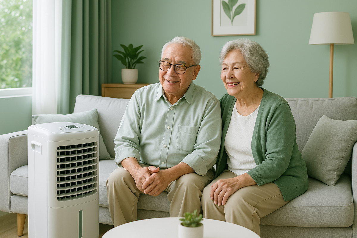 Chọn quạt điều hòa cho người cao tuổi cần chú ý khá nhiều chi tiết nhỏ