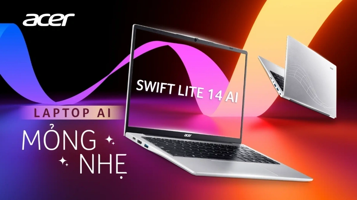Đánh giá laptop Acer Swift Lite 14 AI SFL14-51M-56HS có tốt không?