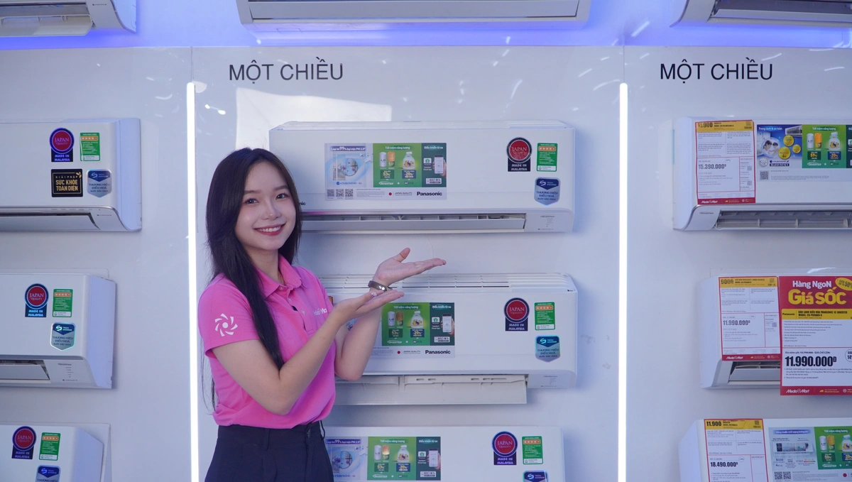 Điều hòa Panasonic 1 chiều Inverter 1HP-9.040BTU CS-PU9AKH-8: