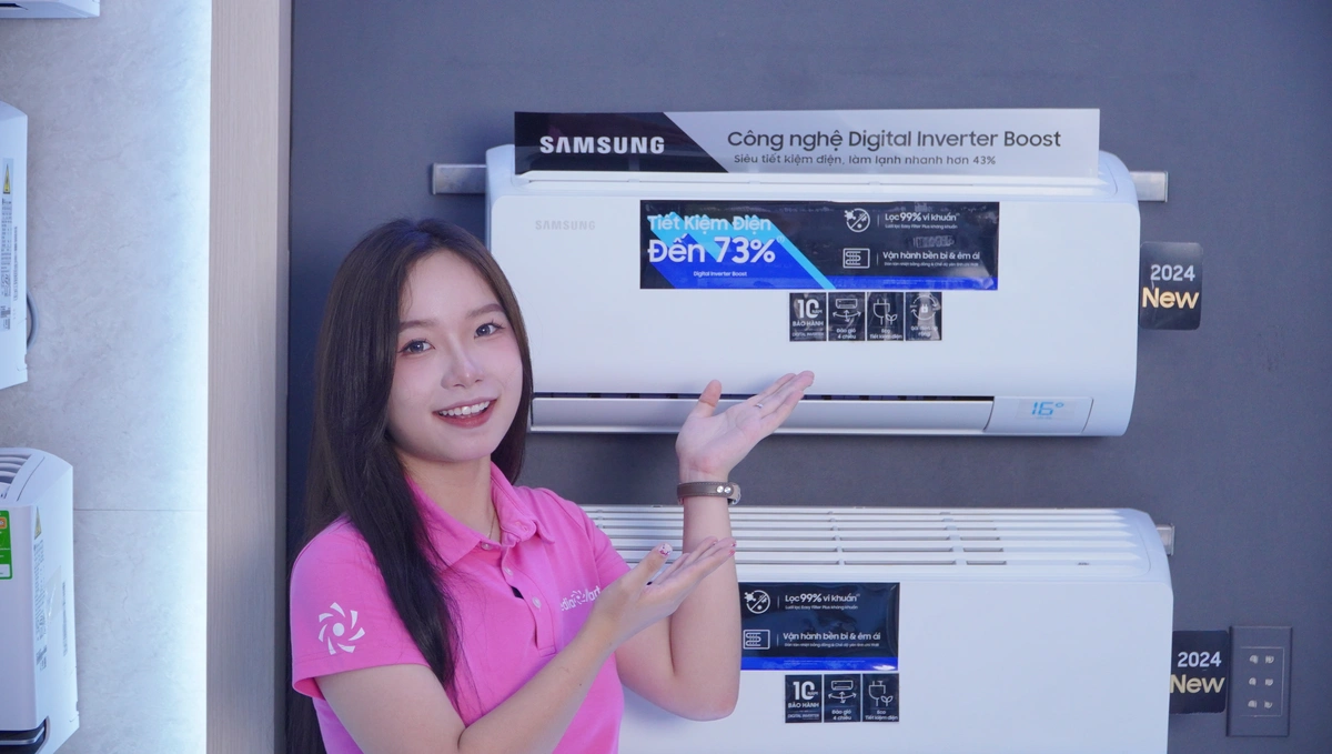 Điều hòa Samsung 1 chiều Inverter 1HP-9.000BTU AR10DYHZAWKNSV: