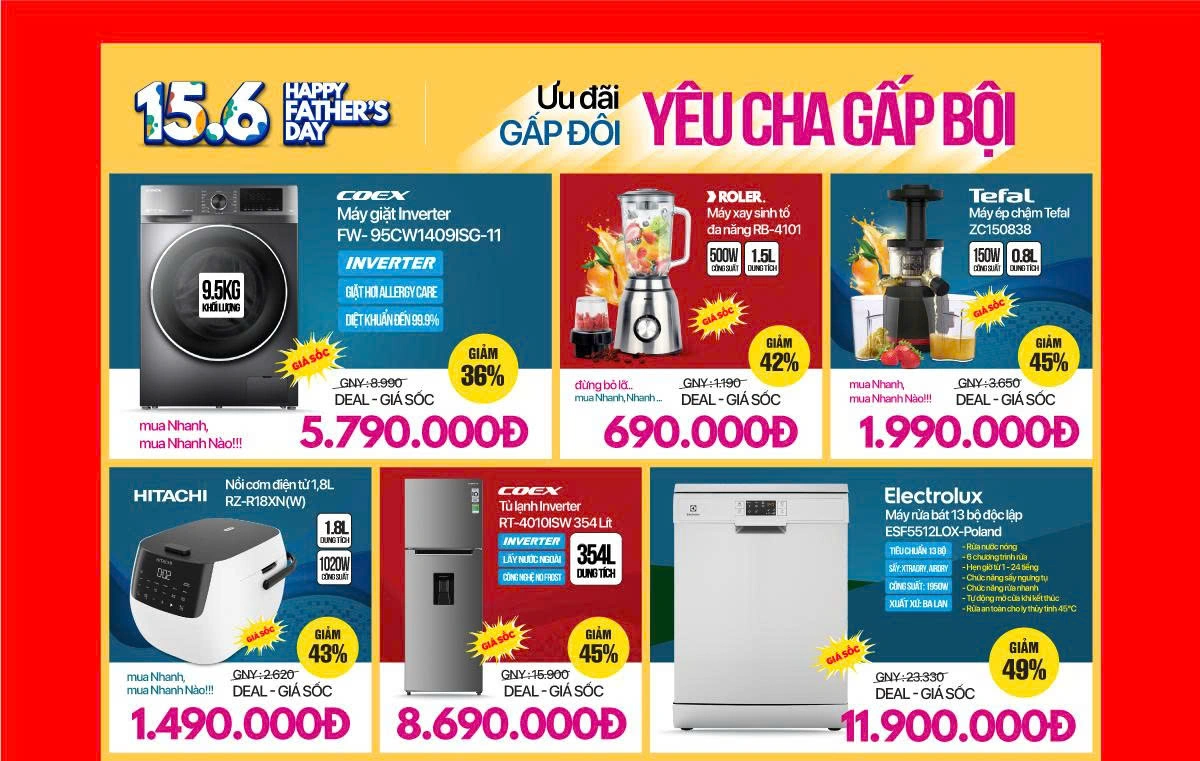 Gia dụng, đồ dùng nhà bếp sale to, giá chỉ từ 359K