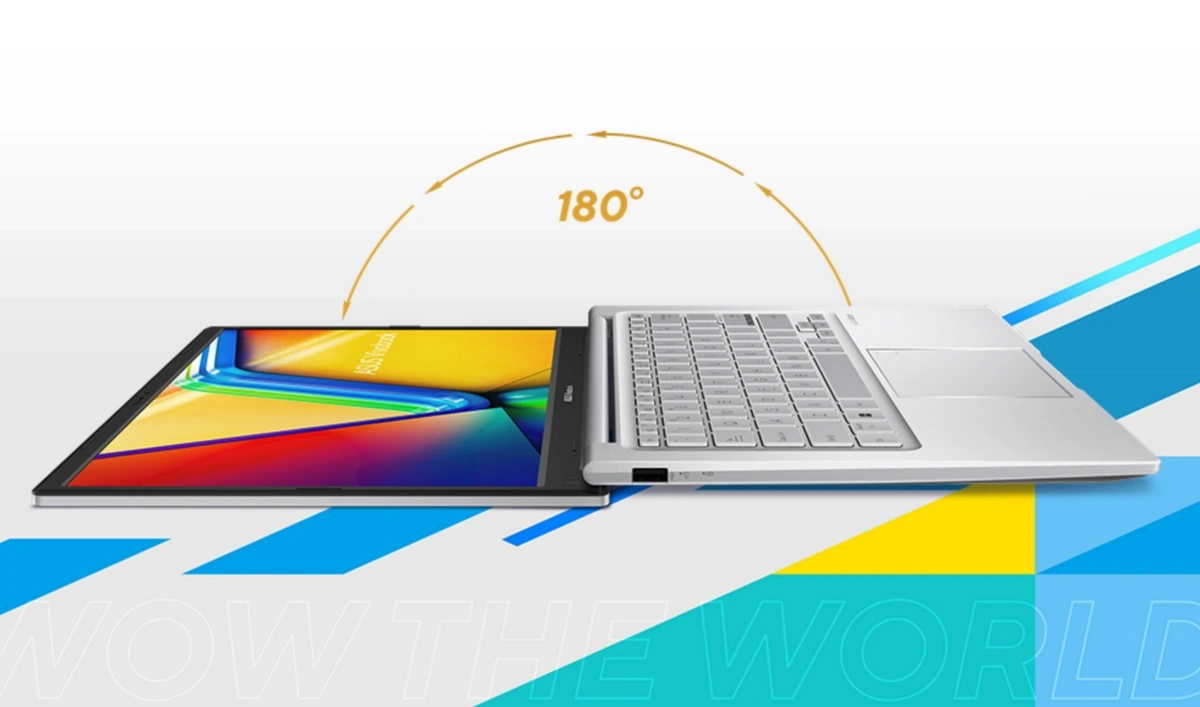 Laptop Asus Vivobook X1404ZA-NK389W mỏng nhẹ, hiện đại, giá rẻ, phù hợp cho sinh viên kinh tế, quản trị