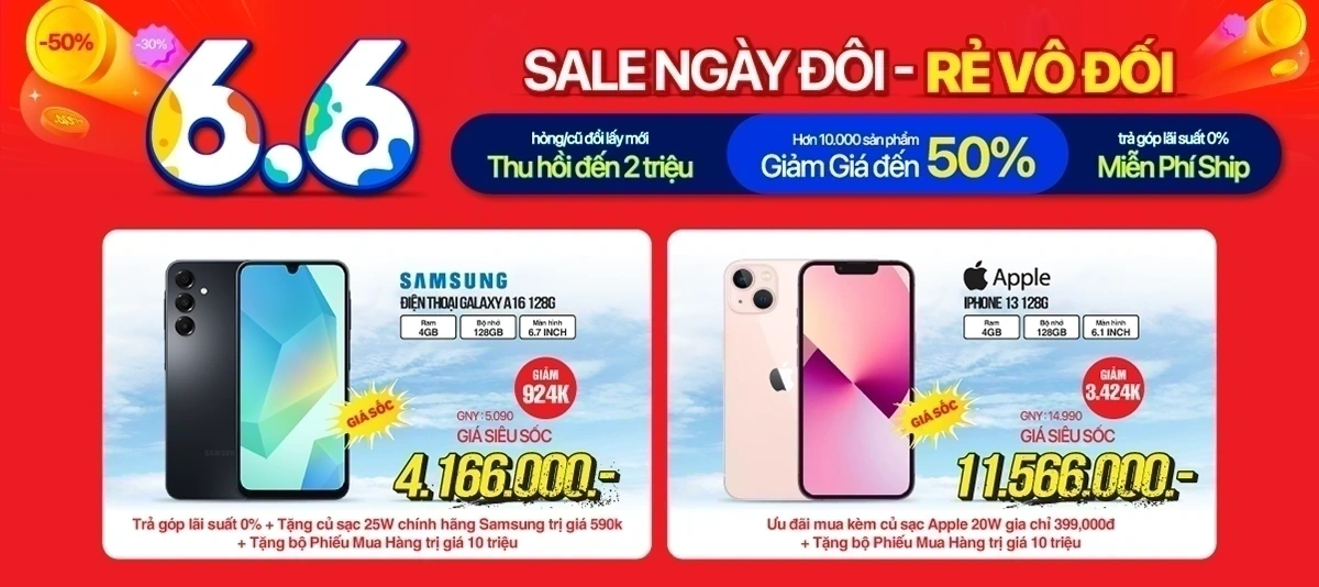 Laptop, smart phone sale hết cỡ - Giảm ngay đến 5 triệu đồng
