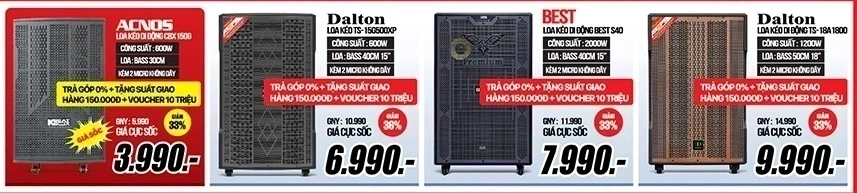 Loa siêu to, giá siêu nhỏ