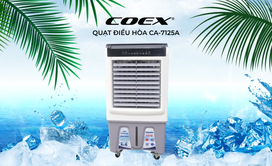 Quạt điều hòa COEX CA-7125A: Giải pháp tối ưu cho quán nhỏ