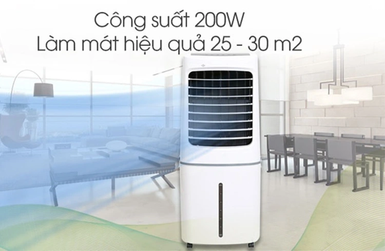 Quạt điều hòa Midea AC20017JR công suất 200W nhưng chỉ có giá chưa đến 2,5 triệu đồng