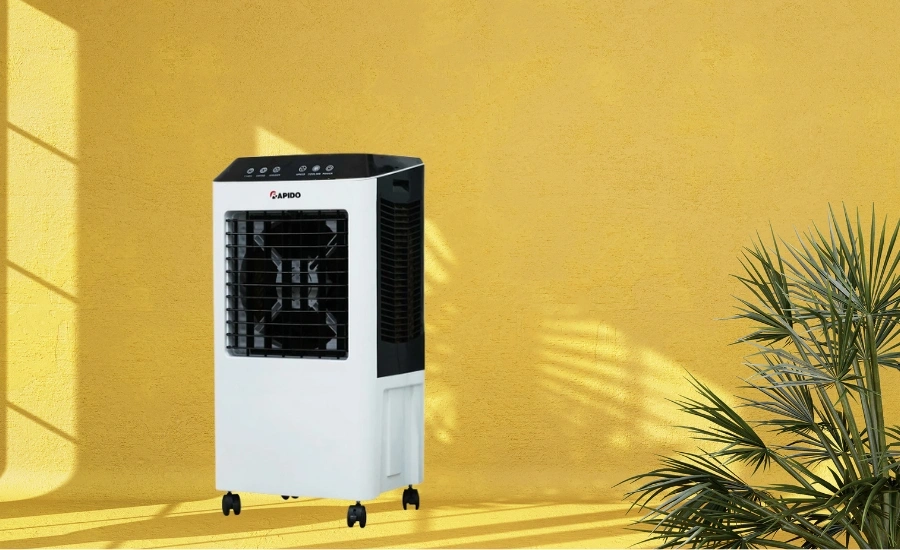 Quạt điều hòa Rapido 3000M dung tích 20 lít, làm mát liên tục suốt nhiều giờ