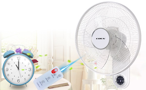 Quạt treo tường COEX CW-7210A (Có điều khiển)