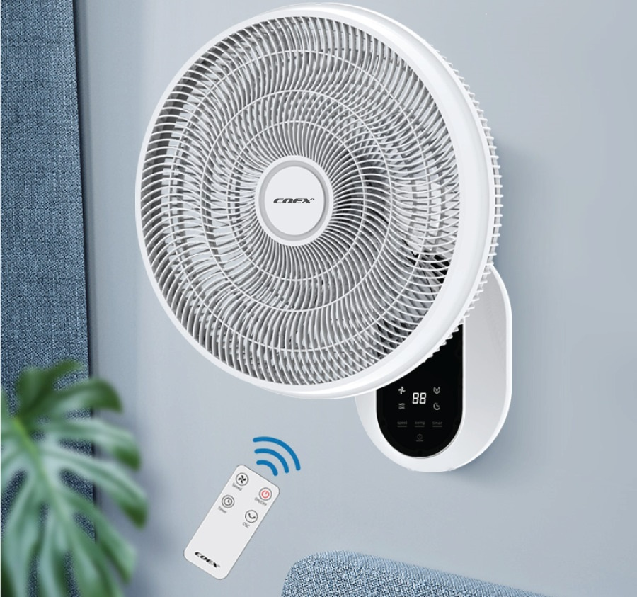 Quạt treo tường COEX CW-7211A (Có điều khiển)