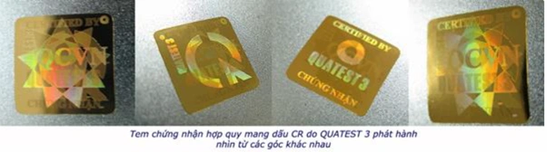 Tem chứng nhận hợp quy tại Việt Nam
