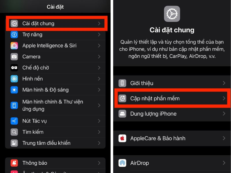 Cách cập nhật iOS 18.6 cho iPhone