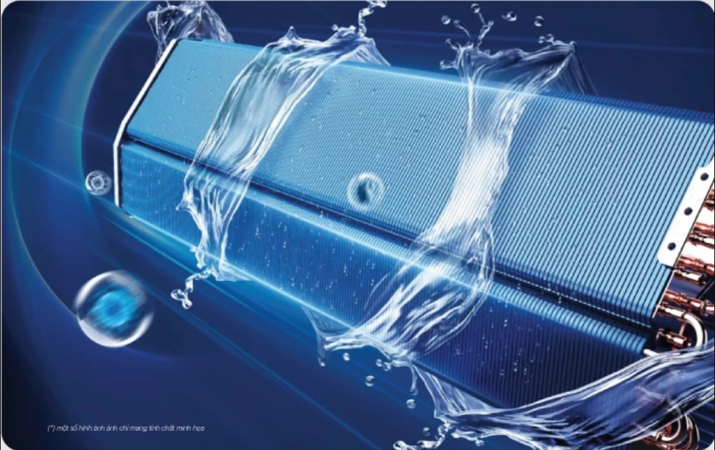 Dàn tản nhiệt Blue Fin giúp những chiếc máy lạnh COEX vận hành êm ái và có tuổi thọ lâu dài