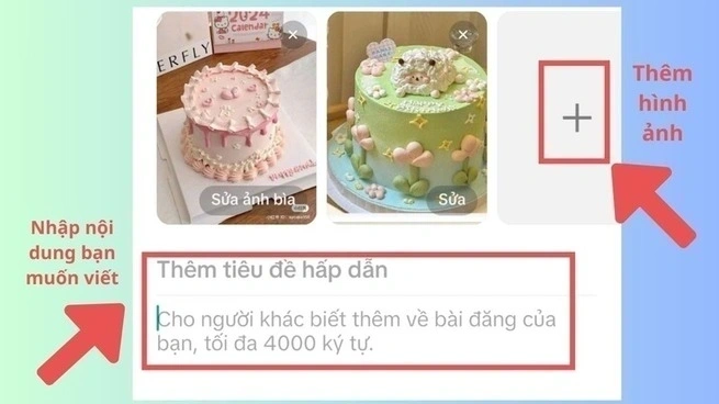 Đăng bài trên TikTok Notes