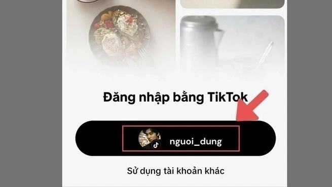 Đăng nhập vào tài khoản TikTok Notes