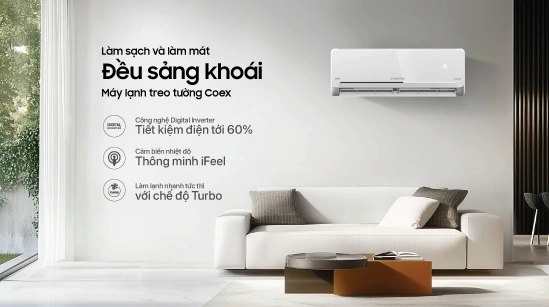 Điều hòa Coex 1 chiều Inverter 1HP-9000BTU CA-09IN35