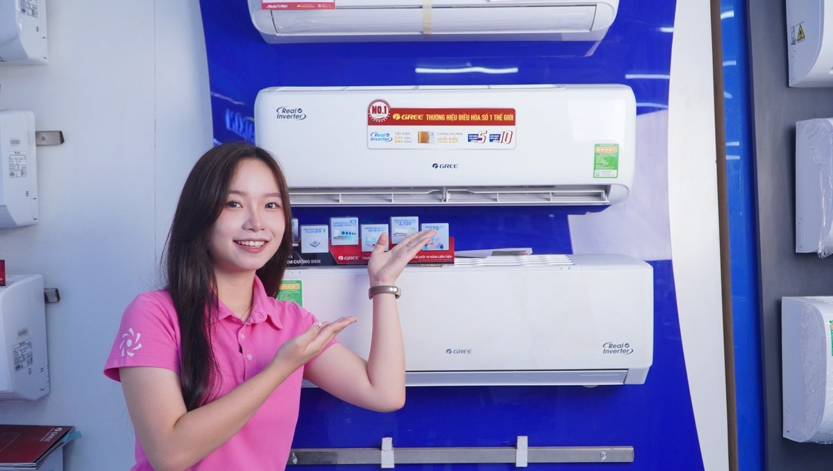 Điều hòa Gree 1 chiều Inverter 1HP-9.000BTU CHARM9CI – Làm lạnh nhanh gấp 5 lần, chạy êm, tiết kiệm điện