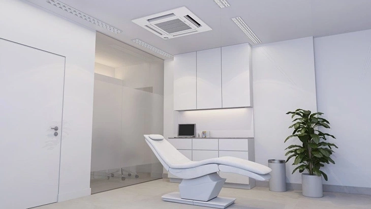 Lắp đặt điều hòa âm trần sẽ giúp bảo đảm tính thẩm mỹ cho không gian