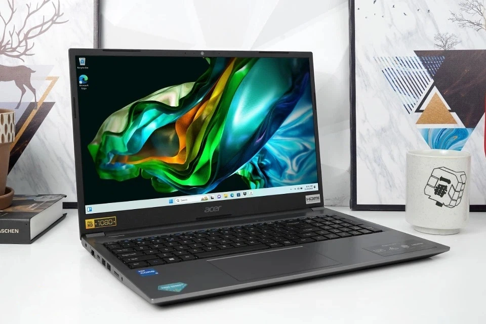 Laptop Acer Aspire Lite AL15-51M-55NB là chiếc laptop học ngoại ngữ giá rẻ phù hợp cho học sinh, sinh viên