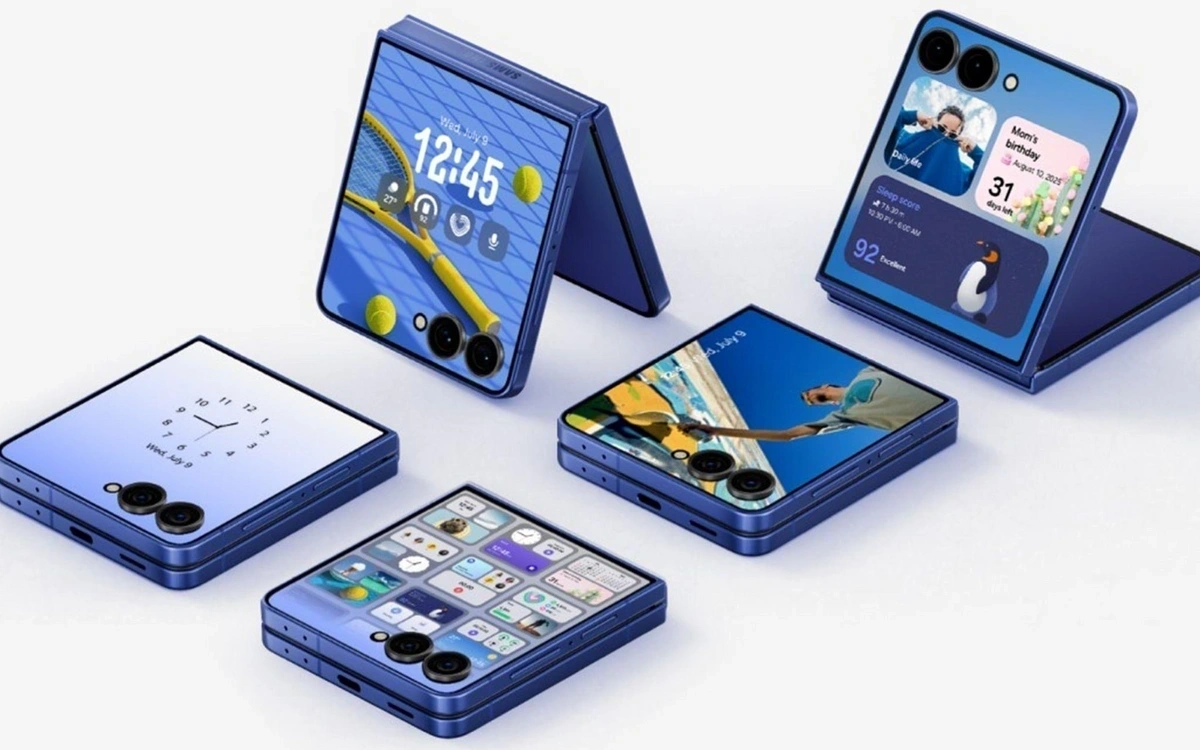 Màn hình FlexWindow của Galaxy Z Flip 7 lớn hơn, sáng hơn