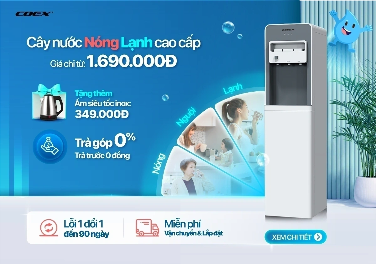 Máy lọc nước, cây lọc nước deal ngon - quà ngọt