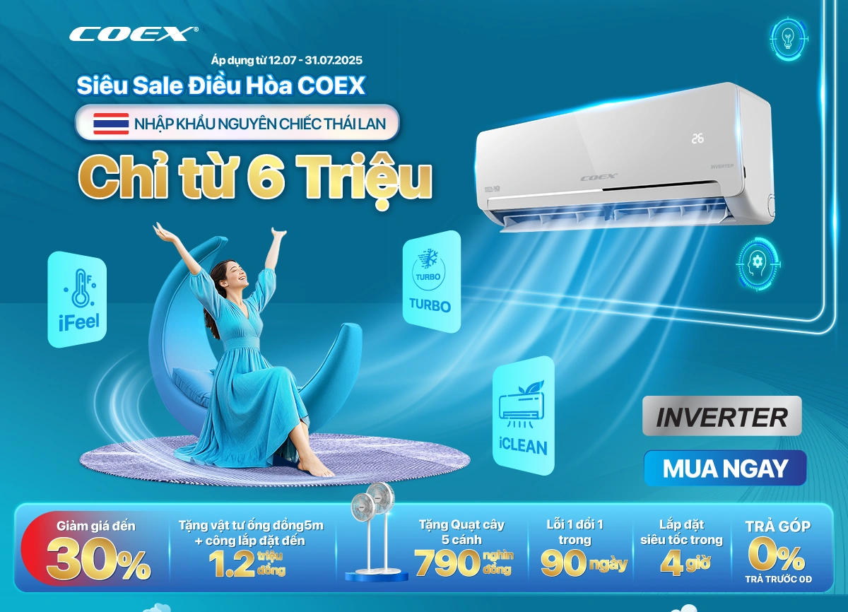 Mua điều hòa COEX, Casper ở đâu tốt? 