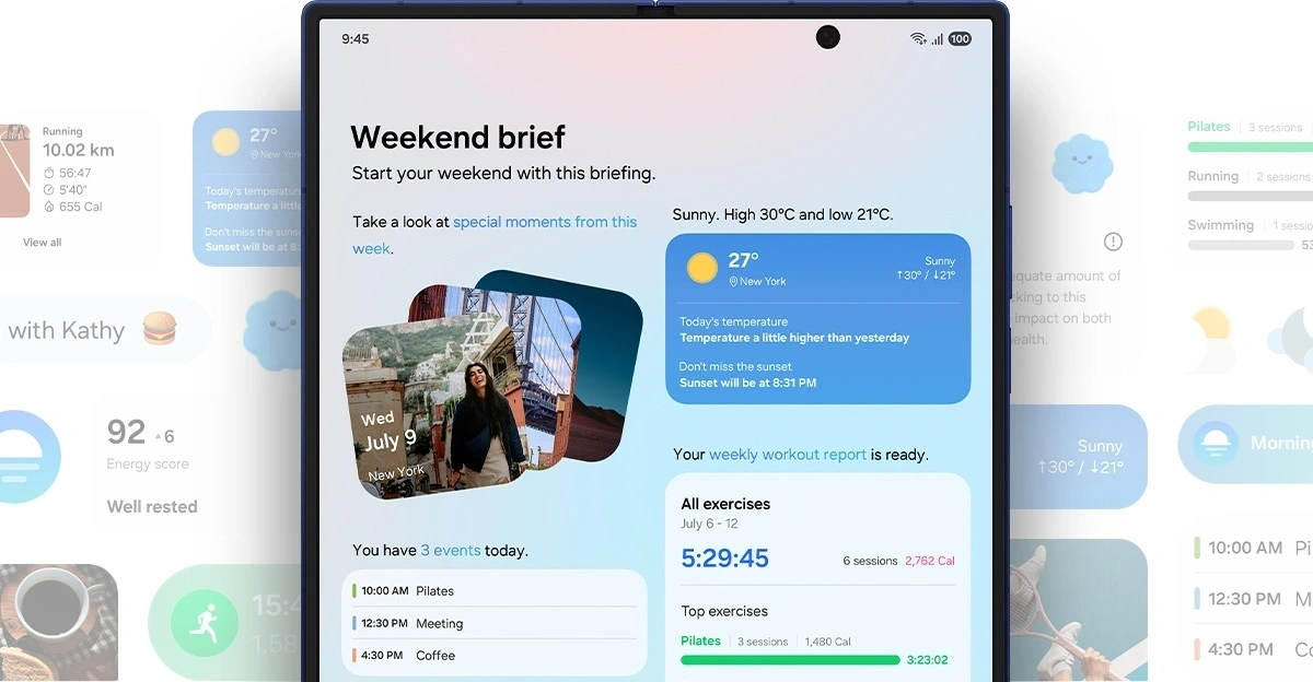 Now Brief: Trợ lý cá nhân ngay trên màn hình chính