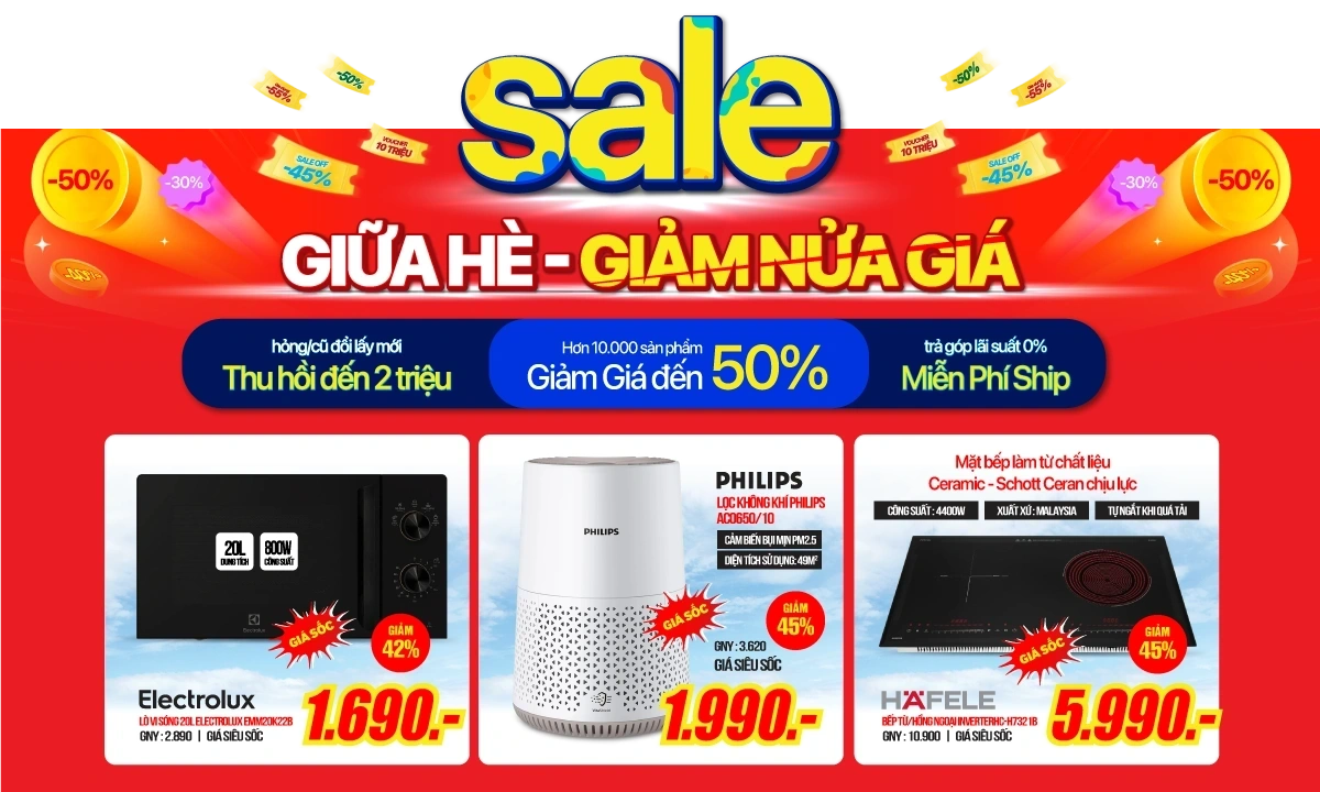 Quạt điện, đồ gia dụng giảm chạm đáy đến 50%++