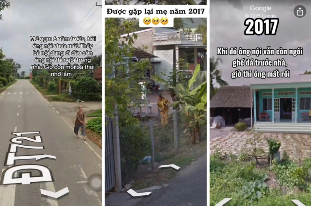 "Xuyên không" bằng Google Maps giúp nhiều người tìm lại được những khoảnh khắc trong quá khứ của người thân