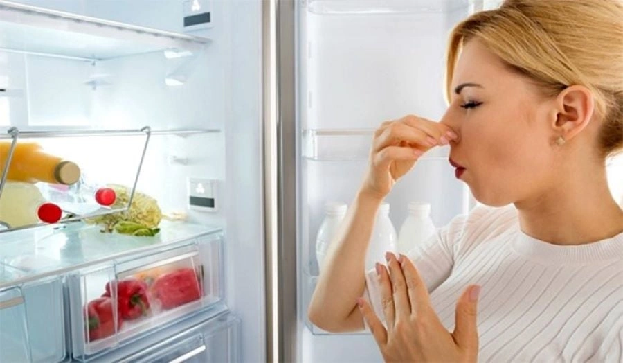 Tủ lạnh có mùi hôi bất thường sau khi bị ngập nước là dấu hiệu cho thấy tủ bị hỏng