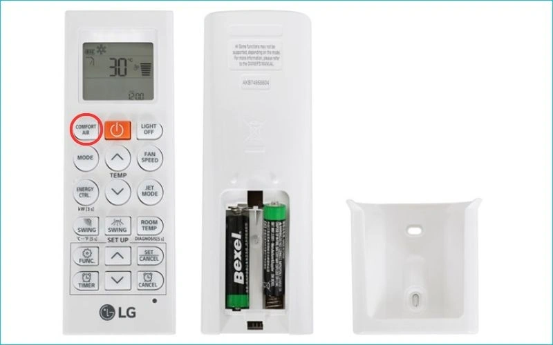 Chức năng hướng gió dễ chịu (COMFORT AIR)