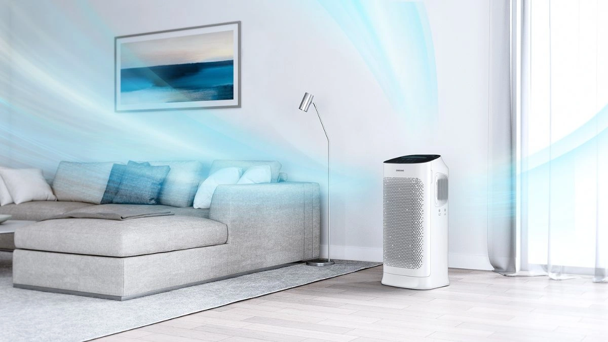 Diện tích sử dụng và công suất của máy lọc không khí