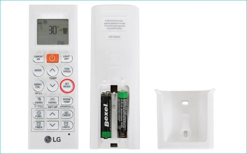 Điều chỉnh nhiệt độ và tốc độ quạt