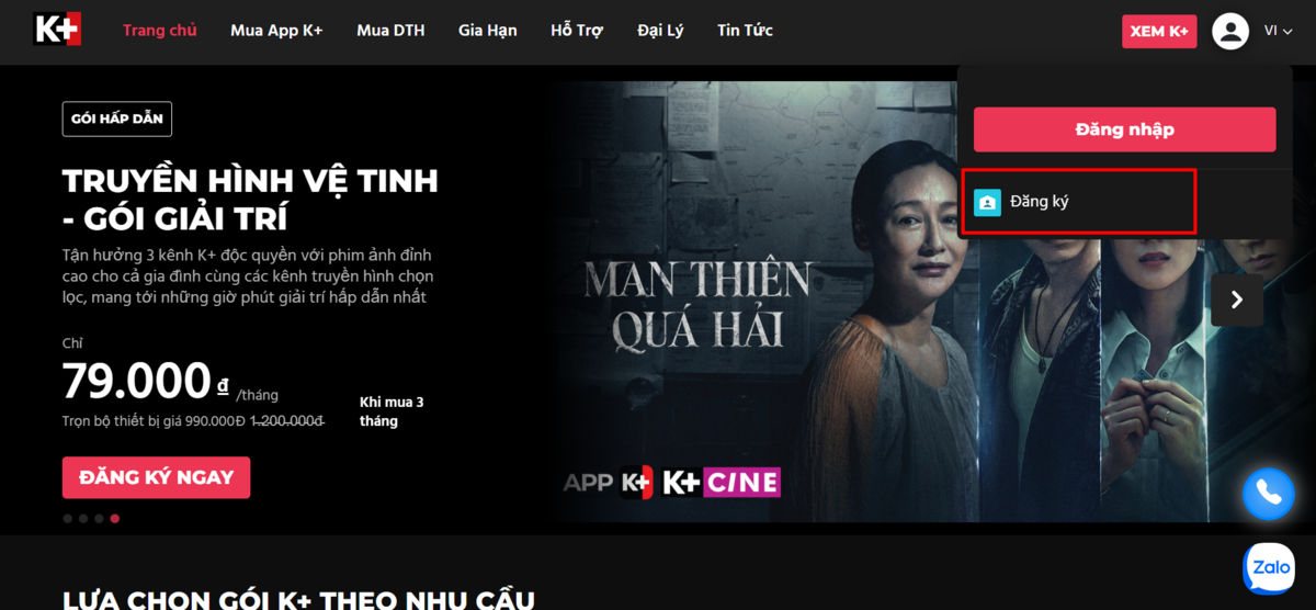 Hướng dẫn các bước đăng ký, đăng nhập và xem Ngoại hạng Anh trên app K+