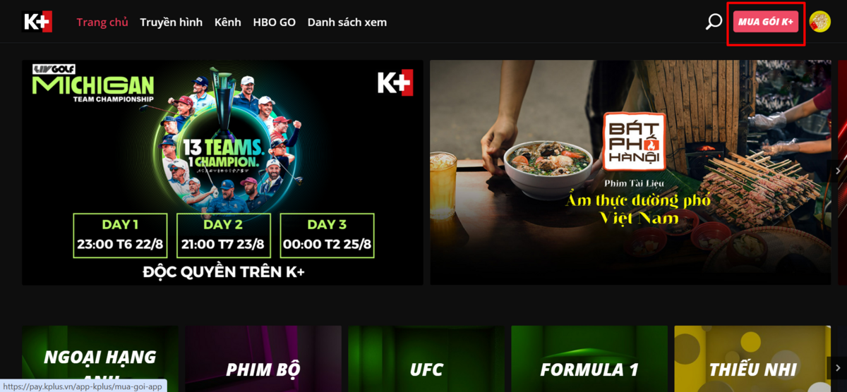 Hướng dẫn các bước đăng ký, đăng nhập và xem Ngoại hạng Anh trên app K+