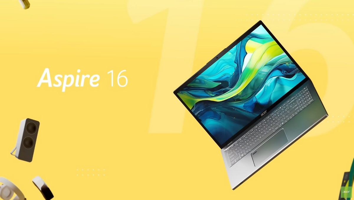 Laptop Acer Aspire Lite 16 AL16-51P-72S2 16 inch phù hợp cho ngành kế toán