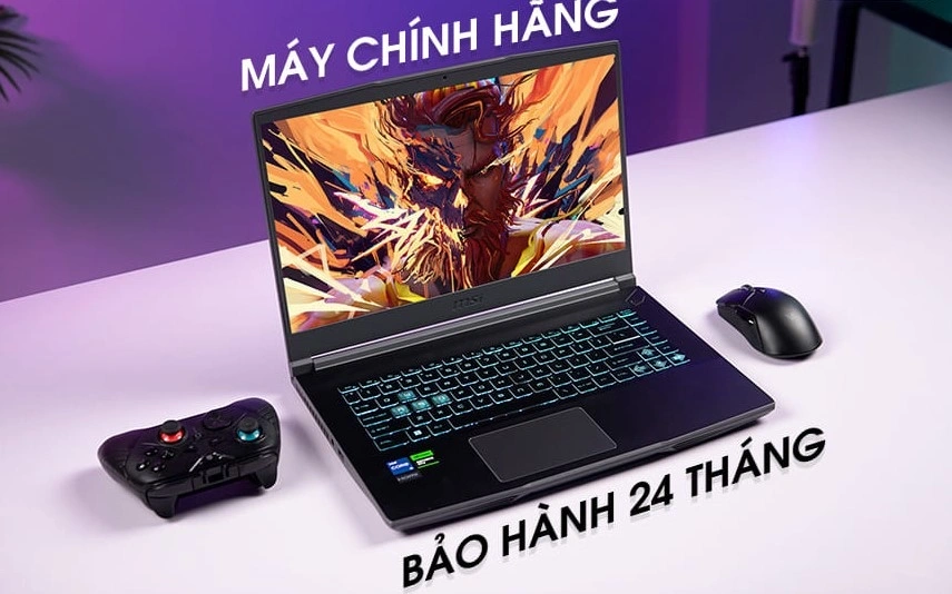 Laptop MSI Gaming Thin 15 B13UCX-2080VN