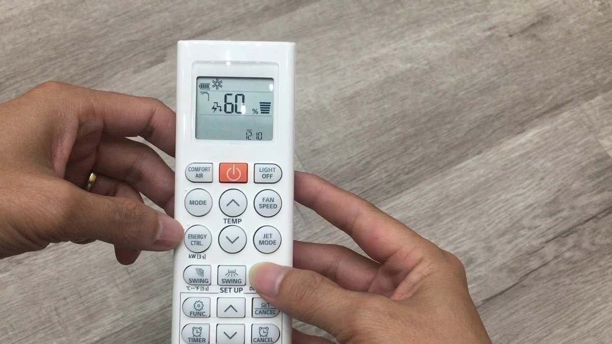 Những ký hiệu đặc biệt trên điều khiển điều hòa