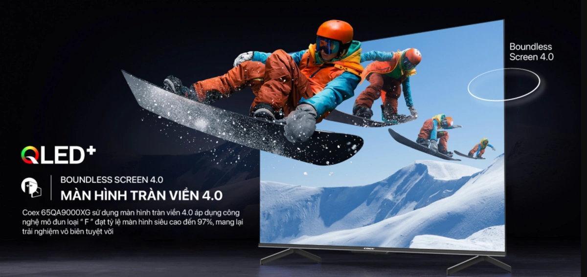 QLED TV 4K  COEX  65QA9000XG 65" GOOGLE TV