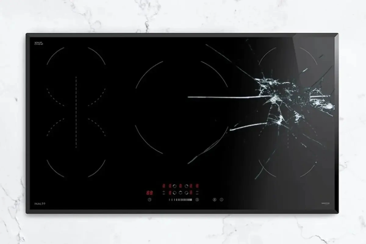 Xử lý khi bếp từ bị cháy, vỡ mặt kính