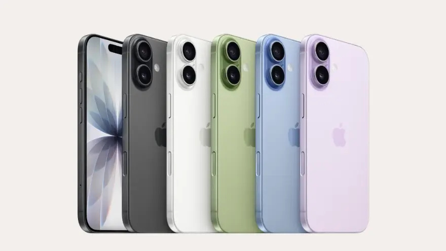 5 màu sắc của iPhone 17 tiêu chuẩn