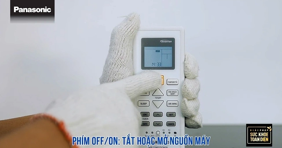 Bật/Tắt nguồn máy (OFF/ON)