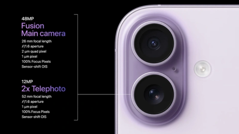 Camera iPhone 17 được nâng cấp tốt hơn