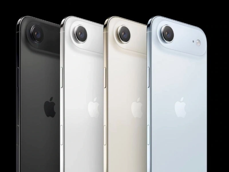 Cụm camera nằm ngang trên dòng iPhone 17 Air