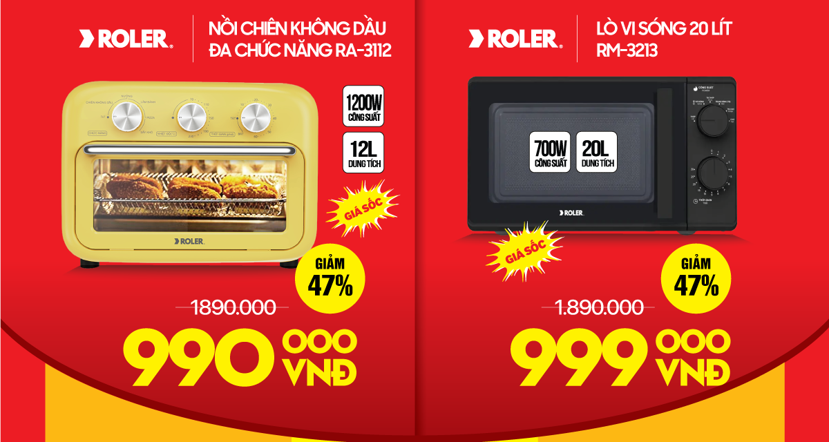 Gia dụng xả hàng hè, ngập tràn ưu đãi