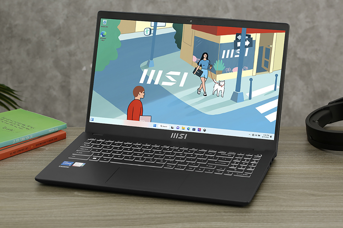 Laptop cho sinh viên sư phạm - MSI Modern 15 B12MO-628VN