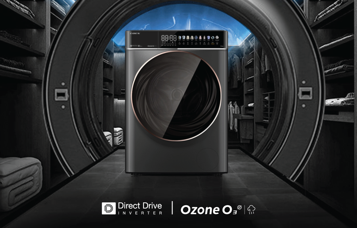 Máy giặt lồng ngang AI DD INVERTER 10.5kg COEX FW-11CW1412GB