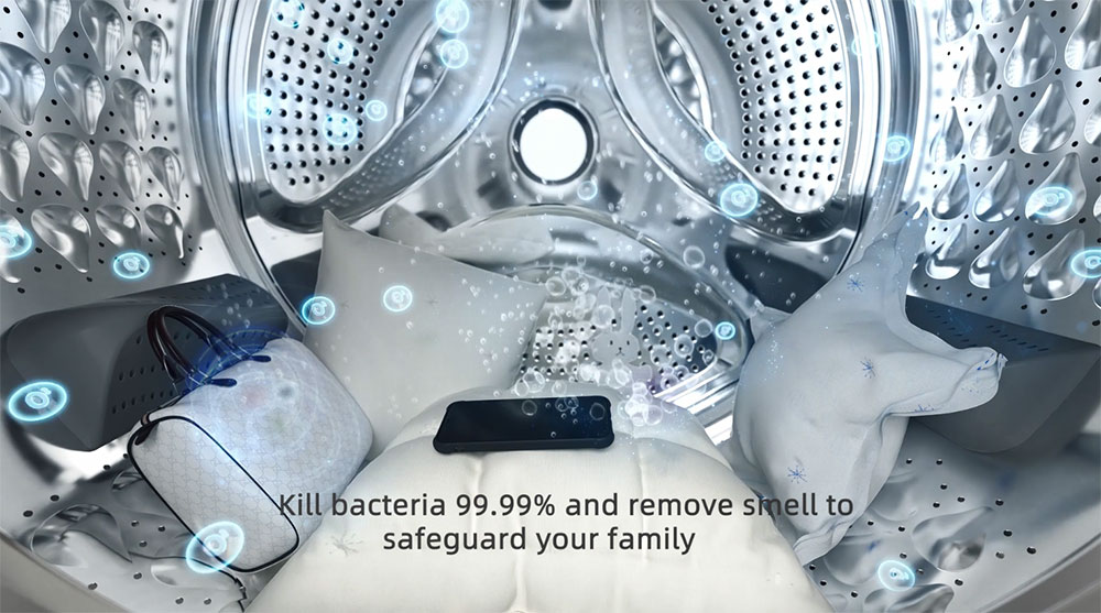 Máy giặt lồng ngang Coex Inverter 12,5kg FW-12CW1416IWB