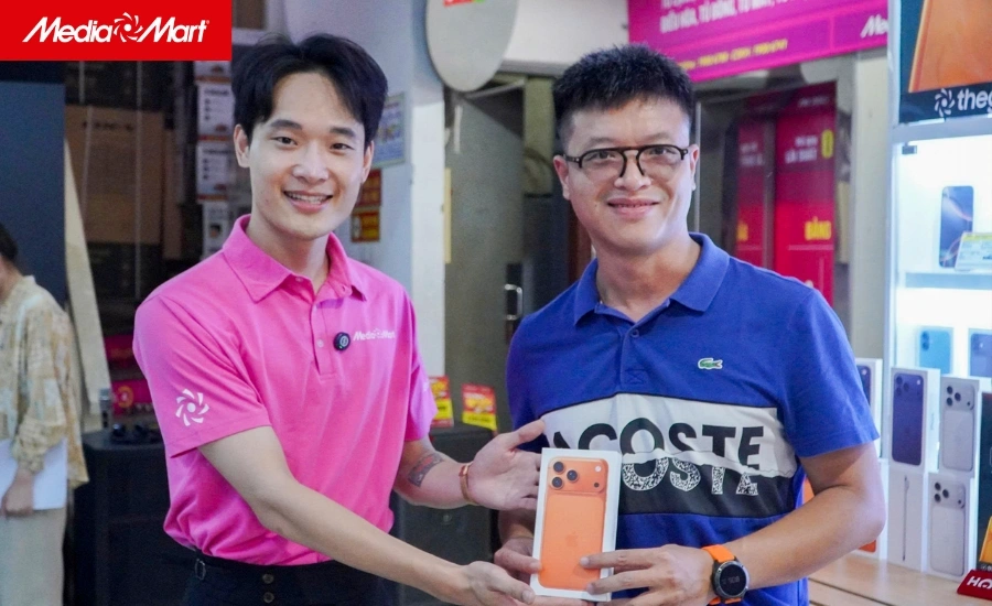 MediaMart - Địa điểm mua iPhone 17 series uy tín