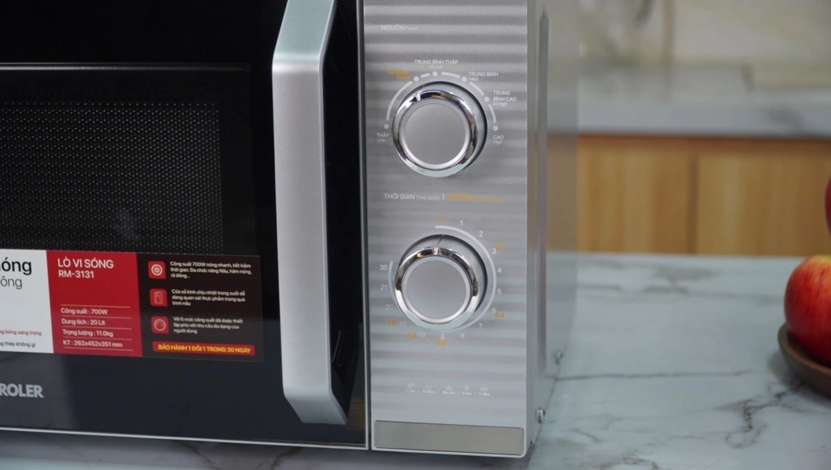 Đa chức năng – 6 mức công suất linh hoạt