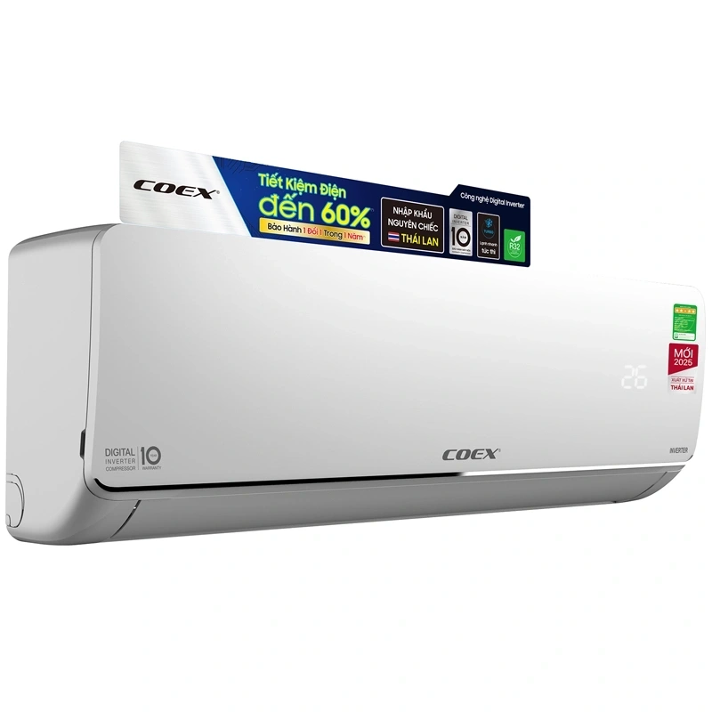 Điều hòa Coex 1 chiều Inverter 2HP-18000BTU CA-18IN35